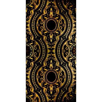 Мраморная плитка Akros The Original Alcor T Nero Marquinia Gold 30,5x61