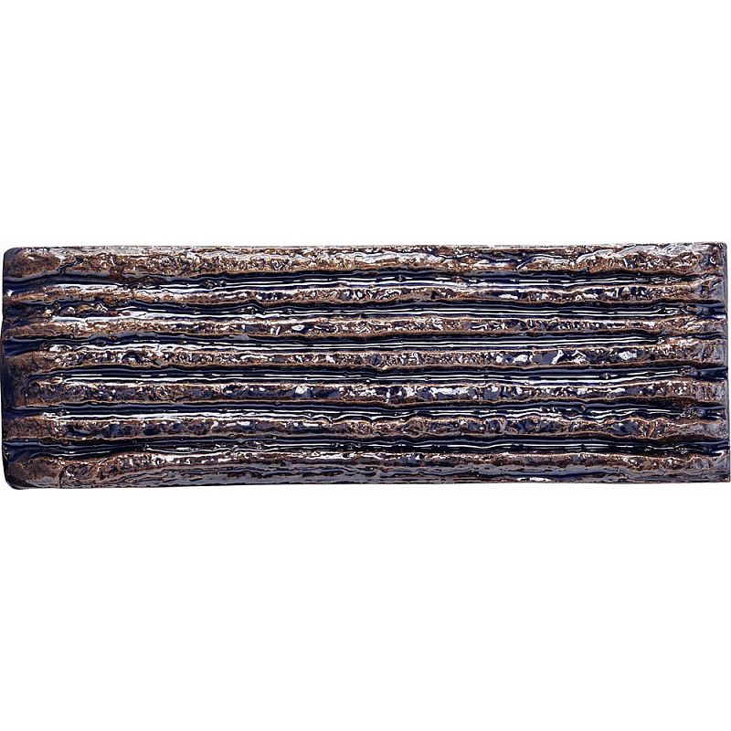 Керамическая плитка Mutina Chamotte Linea Blu 7,5*22,5