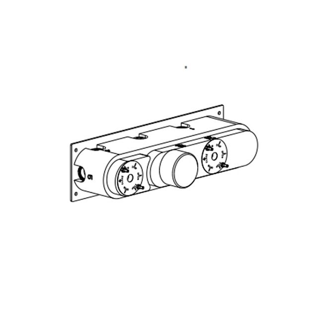 Carimali W5103 Встраиваемая часть термостатического смесителя на 5 выходов G 1/2&quot;