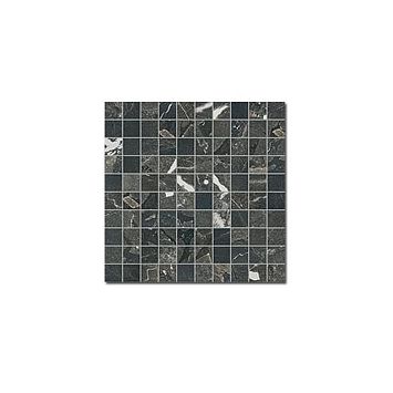 Cerim Керамогранит Timeless Mosaico Black Deep чип 3х3 сетка 30x30 Luc