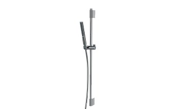 BOSSINI (APICE) Душевой комплект: штанга 900 мм, ручной душ-палочка, держатель, шланг 1500 мм, хром (030)