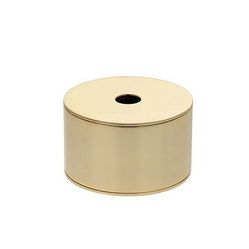 Oasis Accessories Бокс Глянцевый Золотой &Oslash;110 X H60 mm