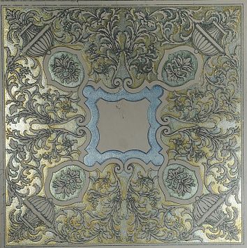 Мраморная плитка Akros Axioma Aeras T Biancone Silver 40x40