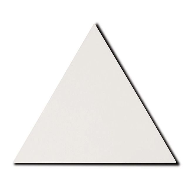 Керамическая плитка Equipe Scale Triangolo White Matt 10,8x12,4