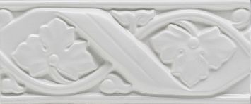 Вставка Ceramiche Grazia Boiserie Gemme Bianco Matt 8x20