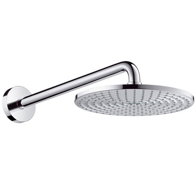 Верхний душ Hansgrohe Raindance S 240 Air 1jet d=240 мм, с кронштейном: 390 мм, цвет: хром