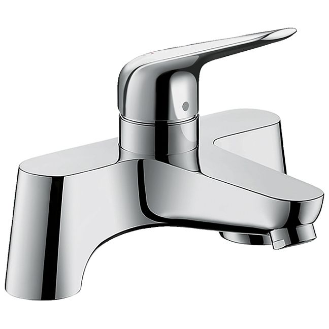 Смеситель для ванны Hansgrohe Novus на 2 отв., цвет: хром