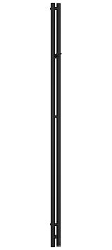 Полотенцесушитель электрический Сунержа Нюанс 3.0 1800 правый, Матовый чёрный