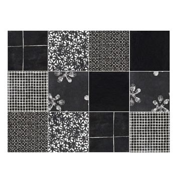 Керамогранит Mutina Chymia Mix 2 Black 30x30