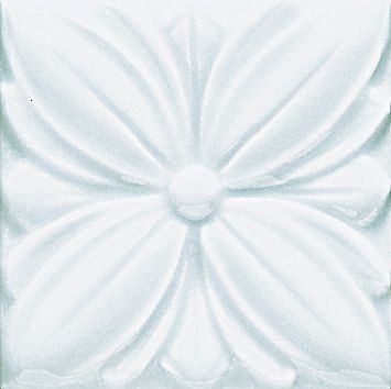 Вставка Ceramiche Grazia Melange Tozzetto Alloro Light Blue 6,5x6,5