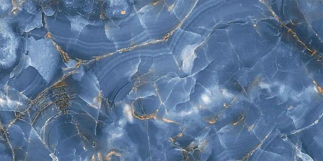 Стеклянная плитка Sicis Vetrite Deep Blue Solid 60x120x1