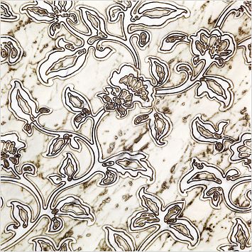 Мраморная плитка Akros Dogma Classic Dhanza OLD Bianco Carrara 40x40