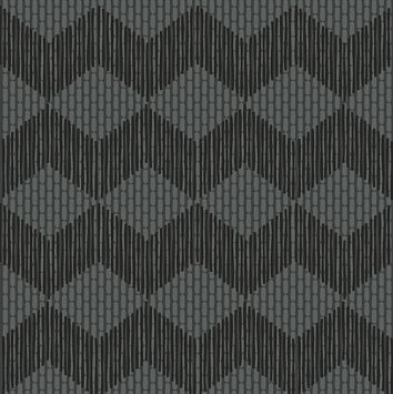 Керамогранит Mutina Tape Zigzag Black 20,5x20,5