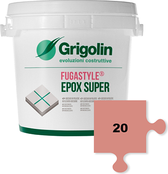 Эпоксидная затирка швов Fugastyle Epox Super 20  ROSATO 2kg