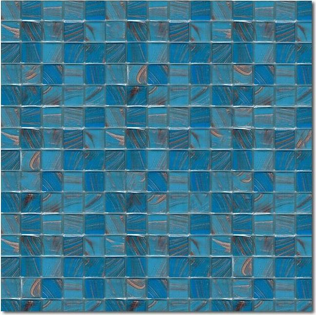 Мозаика Rose Mosaic Blue Stream Luc 32,2x32,2