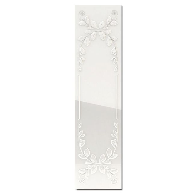 Керамическая плитка LaDiva Сeramiche Elena Boiserie 01 Latte Lucido 20x80