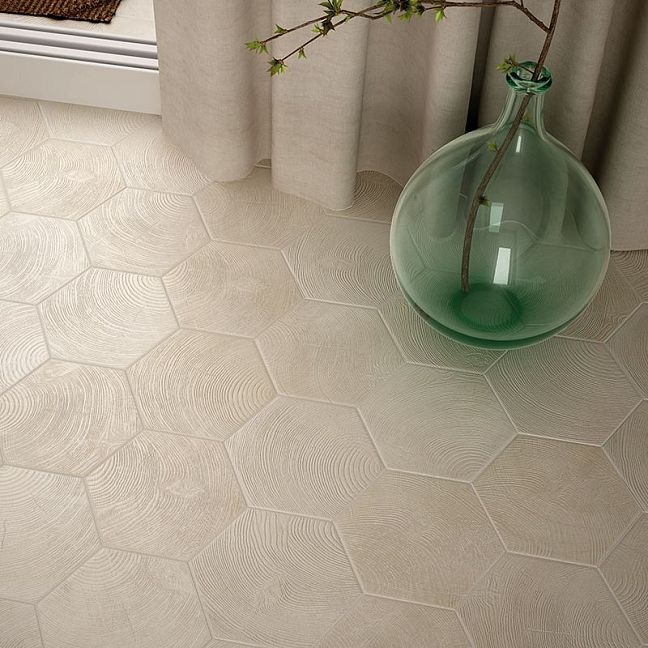 Керамогранит Equipe Hexawood White Mat 17,5x20