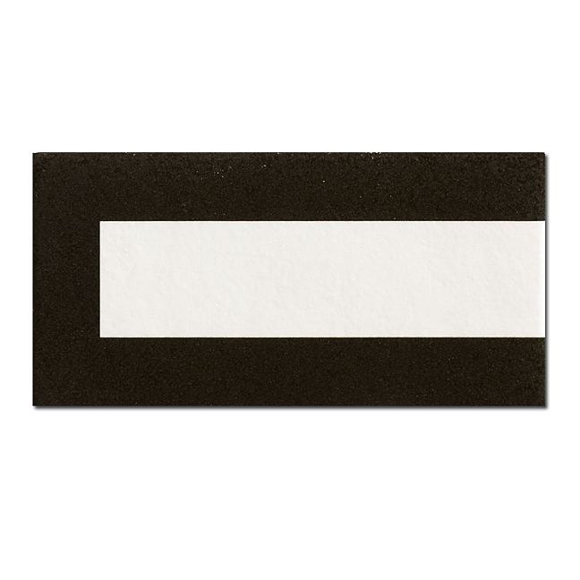 Керамогранит Mutina Mattonelle Margherita Frame Black 10,1x20,5