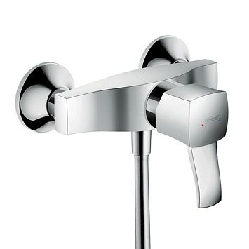 Смеситель для душа Hansgrohe Metropol Classic однорычажный, с рычаговой рукояткой, ВМ, цвет: хром