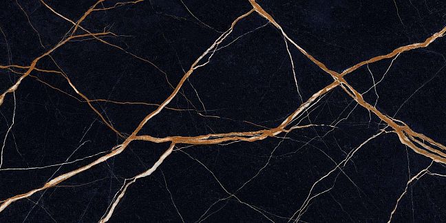 Provenza Керамогранит Unique Marble Sahara Noir 60х120х0,95 Silktech