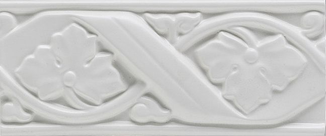 Вставка Ceramiche Grazia Boiserie Gemme Bianco Craquele 8x20