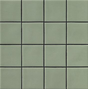 Керамогранит Mutina Din Light Green Matt 7,4X7,4 Rete 30,2X30,2