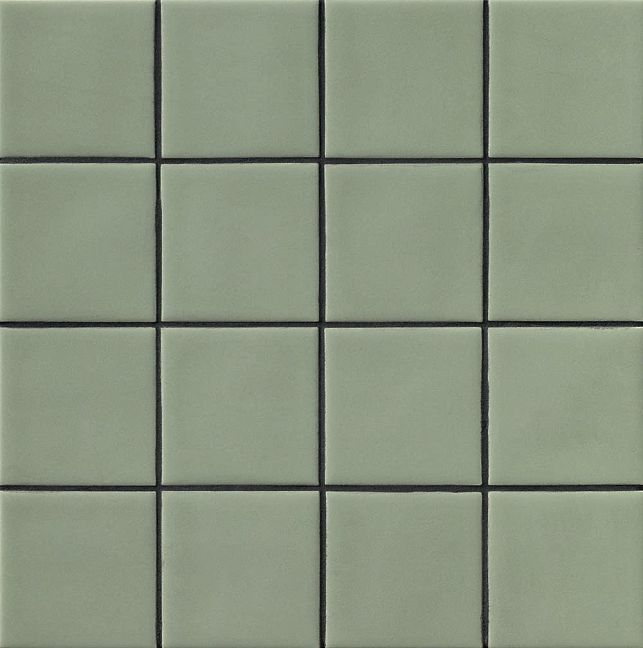 Керамогранит Mutina Din Light Green Matt 7,4X7,4 Rete 30,2X30,2