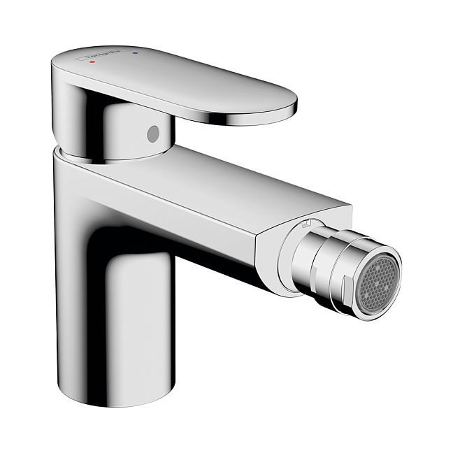 Hansgrohe Vernis Blend Смеситель для биде однорычажный со сливным гарнитуром хром