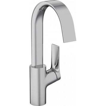 Hansgrohe Vivenis Смеситель для раковины, однорычажный, 210 с поворотным изливом, без сливного гарнитура, хром