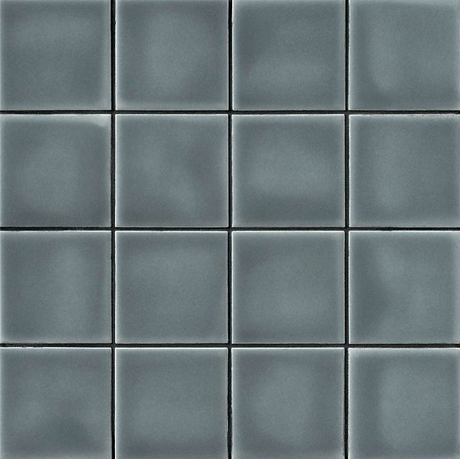 Керамогранит Mutina Din Light Blue Matt 7,4X7,4 Rete 30,2X30,2