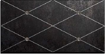 Керамогранит Petracers Ad Maiora Rhombus Platino Nero Matt 50x100