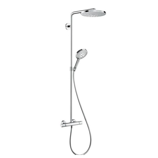 Душевая система Hansgrohe RainDance Select S 240 1j PowderR., цвет: хром