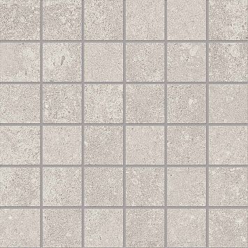 Керамогранит Emil Ceramica MaPierre Decoro Mosaico 5x5 Noble Gris Naturale Rett 30x30cm, 9,5mm