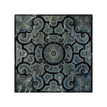 Мраморная плитка Akros Axioma Enia OLD Nero Marquinia 40x40