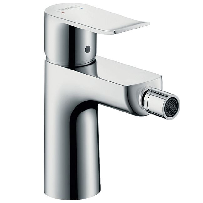 Смеситель для биде Hansgrohe Metris 1 отв., цвет: хром