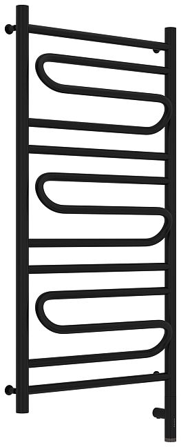 Полотенцесушитель электрический Сунержа Элегия 3.0 1000х500 МЭМ правый, Матовый чёрный