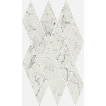 Керамогранит Italon Charme Extra Carrara Mosaico Diamond 620110000077 28x48