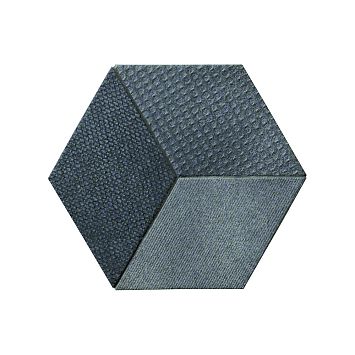 Керамогранит Mutina Tex Black Matt 11,5x20