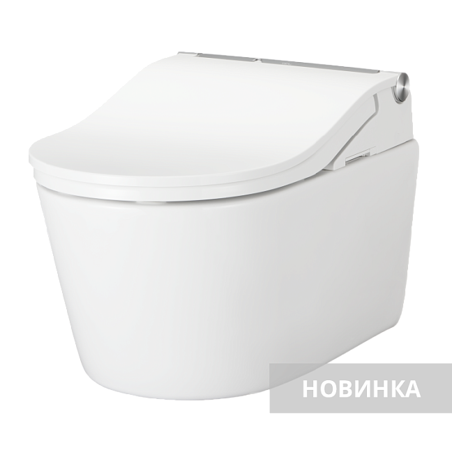 Сиденье TOTO WASHLET RW  579*391*108мм, с дистанционным управлением, для унитаза:  CW542EY,  цвет: белый