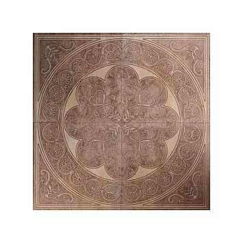 Мраморная плитка Akros Decorative Art Naxos Travertino Classico 80x80