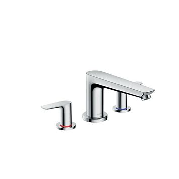 Смеситель на борт ванны Hansgrohe Talis E на 3 отв., цвет: хром