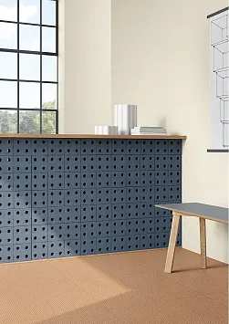 Mutina Керамогранит Bloc Blue 13x13x10 Matt