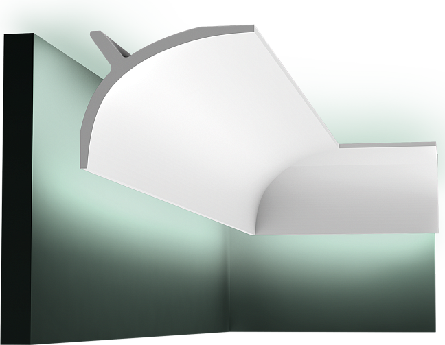 Профиль освещения нижний Orac Décor C991 пуротач 200,0 x 14,0 x 11,0