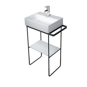 Duravit DuraSquare Стеклянная полка для металлической консоли для раковины 073245, White