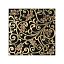 Мраморная плитка Akros Decorative Art Alfa Ceti T Nero Marquinia Gold 30,5x30,5